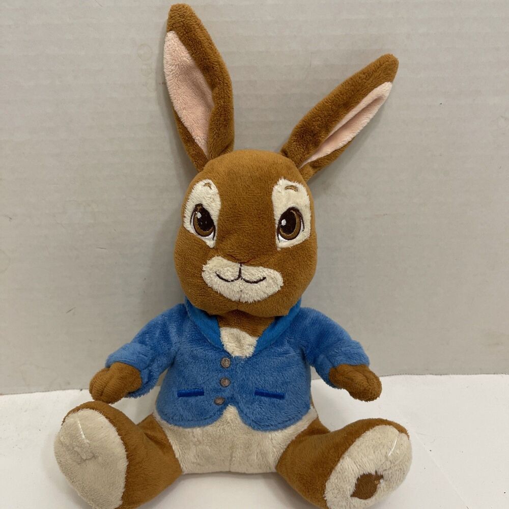 Peter Rabbit Plush Stuffed Animal Beatrix Potter Nick Jr 8 Inch